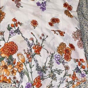 Floral spring blouse